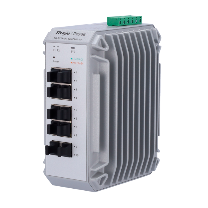 REYEE RG-NIS3100-8GT2SFP-HP Managed Gigabit PoE Switch