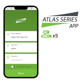 ZKTECO ZK-ATLAS-APP-5 Licencja na oprogramowanie kontroli dostępu – aplikacja kontrolera sieci 5 drzwi IP
