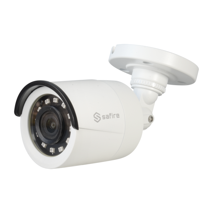 SAFIRE SF-B022-2E4N1 Caméra IP Bullet extérieure 2MP avec PoE, IP67, objectif 2,8 mm, 25 m IR