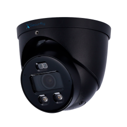 X-SECURITY XS-IPT982CA-4U-WIZCOLOR-TIOC-BLACK 4MP Turret IP Camera with Wi-Fi, PoE, IP67, 30m IR