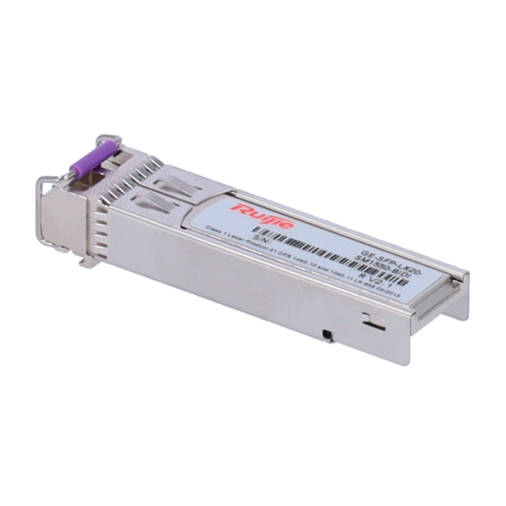 RUIJIE RG-GE-SFP-LX20-SM1550-BIDI Gigabit SFP Transceiver, 20 km, LC Single-mode