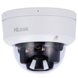HILOOK IPC-D640HA-LZU Caméra dôme IP 4MP avec PoE, IP67, focale variable 2,8-12 mm, double éclairage, 30 m IR, micro intégré, mi