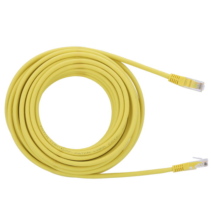 SAFIRE UTP6-H-10Y Cat6 U/UTP Bulk Cable 10m Yellow