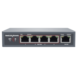 MARCA BLANCA SW0504POE-EXT-50 5-Port Managed PoE Switch