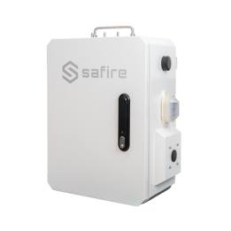 SAFIRE SF-BOX5038DUAL8POE-UPS Système UPS 500 W avec 8 prises CA, USB-C, Wi-Fi, batterie LiFePO4