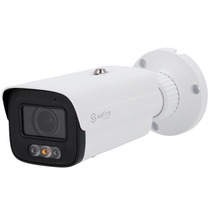 SAFIRE SMART SF-IPB580ZA-8E1-DL 8MP Bullet IP Camera, PoE, Wi-Fi, IP67, IR 50m