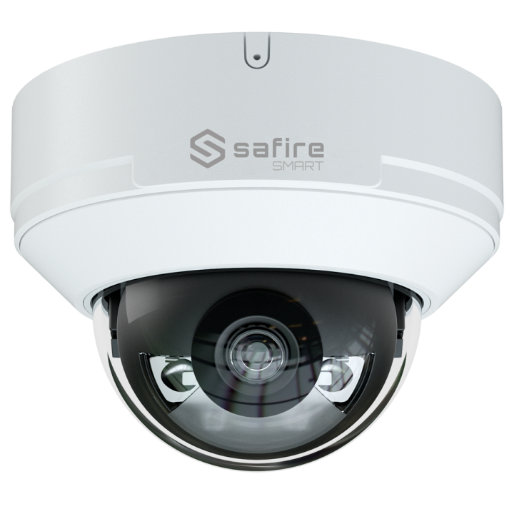 SAFIRE SMART SF-IPD040A-8E1-DL 8MP IP67 Dome Camera with PoE, Wi-Fi, Dual Illumination