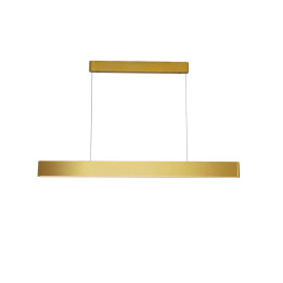 Immax NEO MILANO Smart Linear Pendelleuchte, Gold, 120 cm, CCT 40 W + RGB 18 W, Zigbee 3.0
