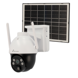 NIVIAN RETAIL NV-CAM02S-SOLAR4G 4MP PTZ IP Camera with PoE, ONVIF, IP66, 30m IR
