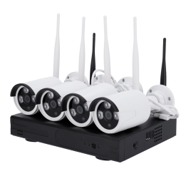 NIVIAN RETAIL NV-KIT430W-4CAM 4-Channel Wi-Fi Camera Kit