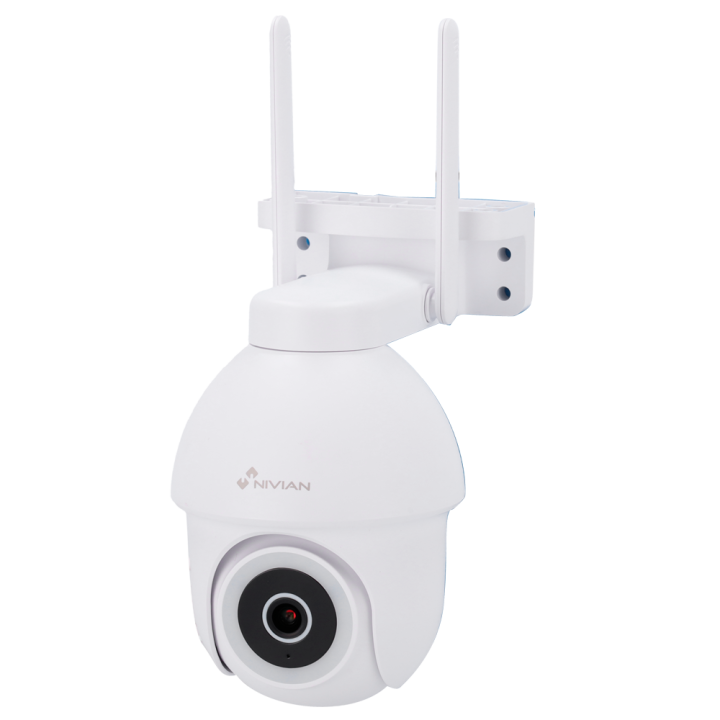 NIVIAN RETAIL NVS-IPC-0S3-COLOR 4MP PTZ IP Camera with Wi-Fi, PoE, ONVIF, IP65, Dual Illumination