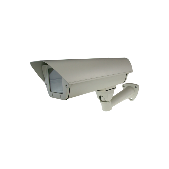 MARCA BLANCA HS350W Carcasa resistente a la intemperie para cámaras tipo bala, IP66, blanco