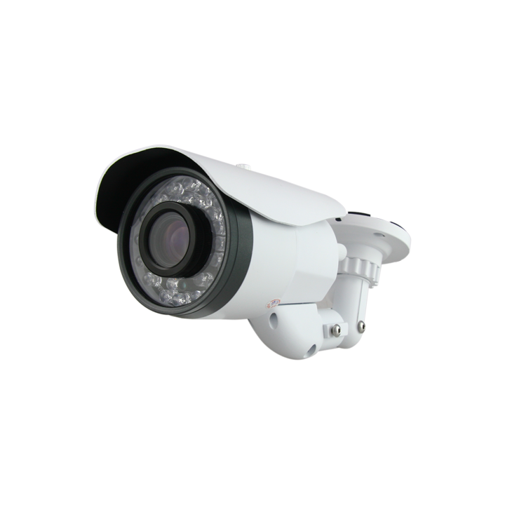 MARCA BLANCA CV081VFIB-2HAC Caméra Bullet IP66 720p Objectif à focale variable 5-50 mm 100 m IR PoE extérieur