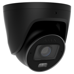 AJAXCCTV AJ-TURRETCAM-8-HLVF-B 8MP Turret IP Camera with Dual Illumination