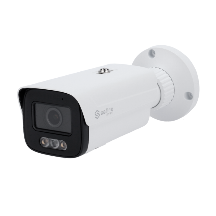 SAFIRE SMART SF-IPB380CA-4I1-NIGHT 4MP Bullet IP Camera with PoE, Wi-Fi, IP67, IR 20m, White LED, 2.8mm
