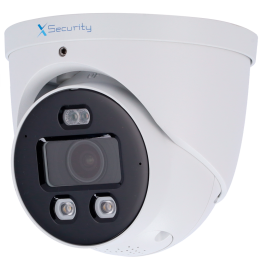 X-SECURITY XS-IPT982CA-8U-WIZCOLOR-TIOC 8MP Turret IP Camera with Wi-Fi, PoE, IP67, 30m IR