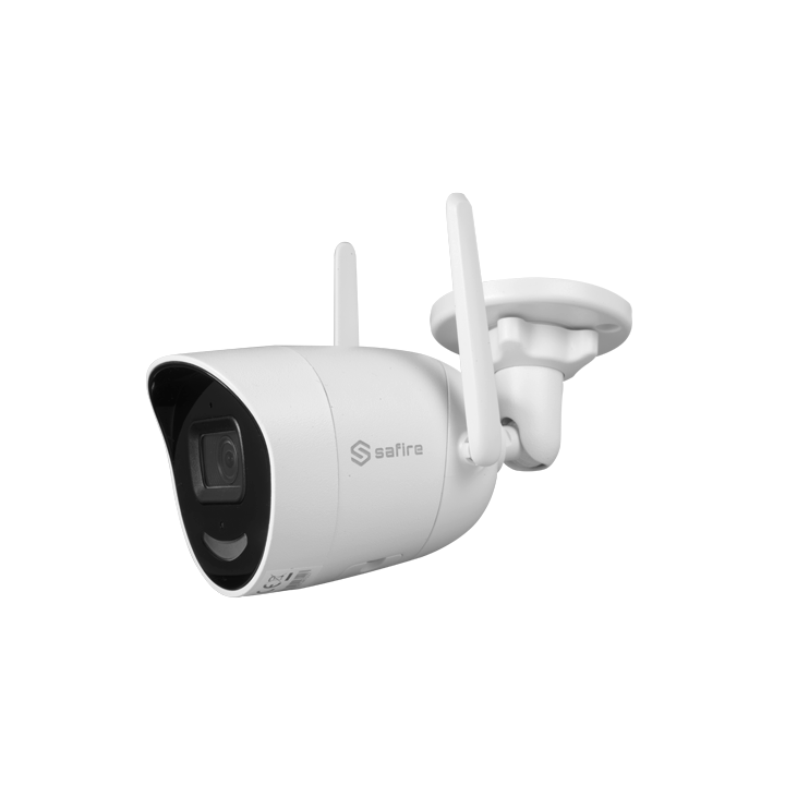 SAFIRE SF-IPB025WHA-4PW-AI IP/PoE Bullet Camera with AI, Wi-Fi, 2.8mm