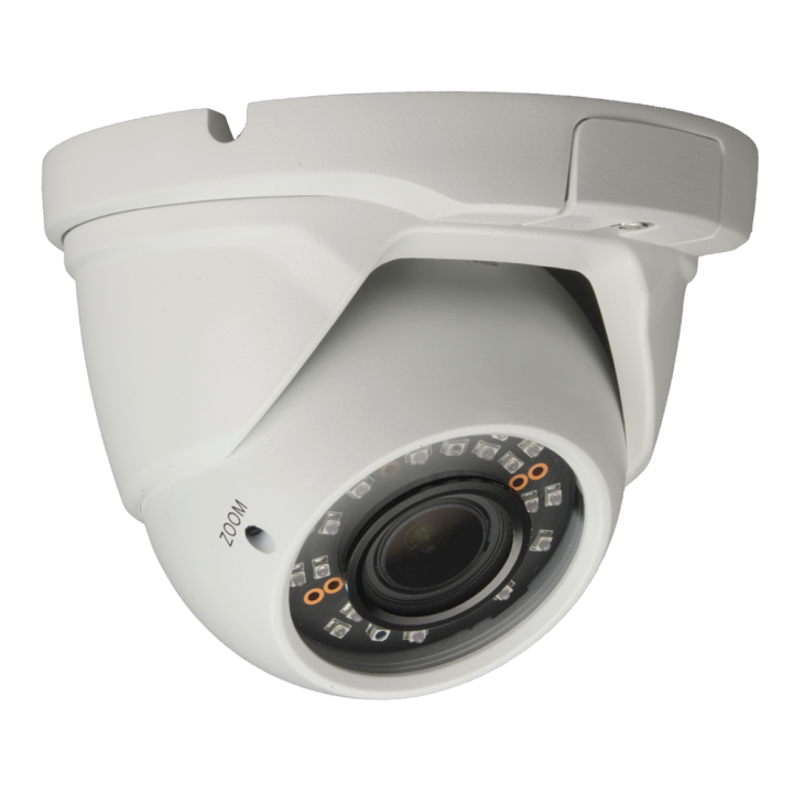 MARCA BLANCA DM955VSW-F4N1 Caméra dôme PoE IP67 2MP avec objectif à focale variable et 30 m IR