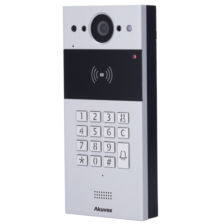AKUVOX AK-R20K IP Video Intercom Door Station with PoE, NFC, RFID, IP65