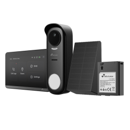 NVS-VIDEOINTERCOM-WIRELESS-SOLAR NIVIAN RETAIL Wireless Solar Video Intercom