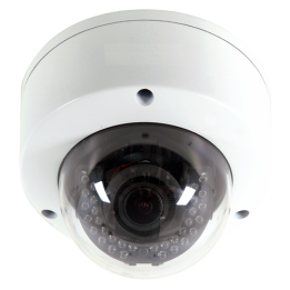MARCA BLANCA IPDM235-3MOI Caméra dôme PoE IP66 2 MP avec Wi-Fi, objectif à focale variable, 30 m IR, micro intégré