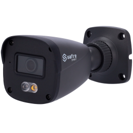 SAFIRE SMART SF-IPB070A-4B1-DL-GREY 4MP Bullet IP Camera with PoE, Wi-Fi, IP67, Dual Illumination