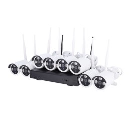NIVIAN RETAIL NV-KIT830W-8CAM 8-Channel IP Camera Kit