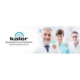 KALER Long Range Paging System - Text Notification System for 10 Watches (KLR-BR + 10x KLR-WW)