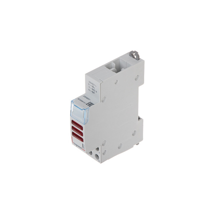 LEGRAND LE-412933 Voyant LED Rouge 230V AC pour Rail DIN (TS-35) 1 Module
