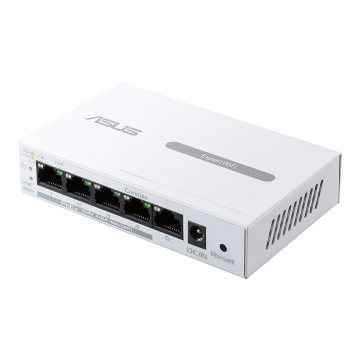 ASUS EBP15 5-портовый гигабитный PoE+ коммутатор