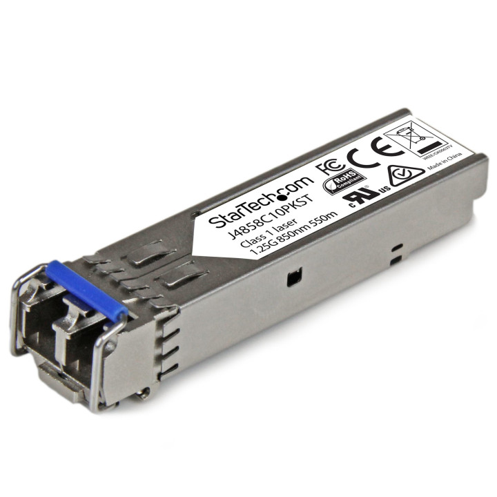 StarTech.com SFP Module Compatible with HP J4858C - 10 Pack