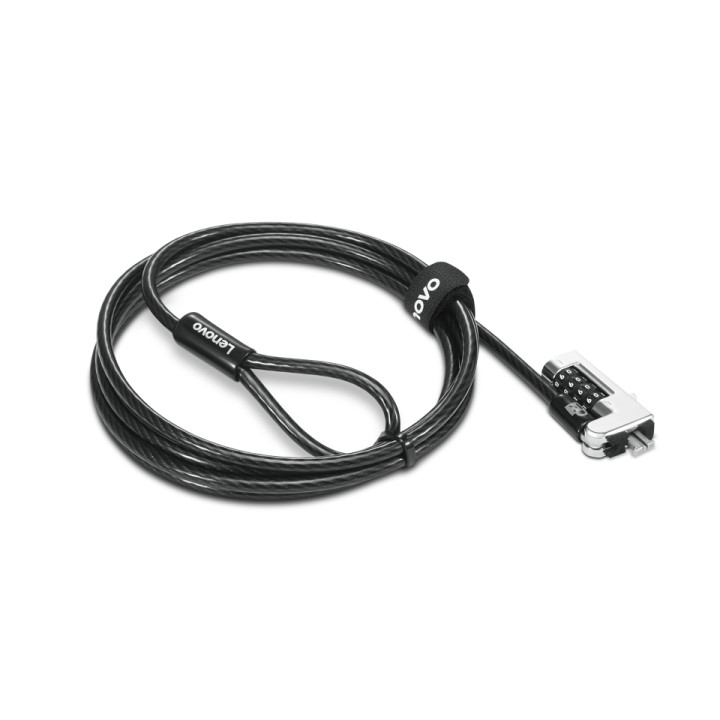 Lenovo 4XE1F30278 Combination Cable Lock, Black