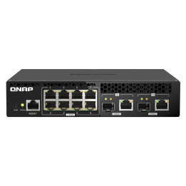 QNAP QSW-M2108R-2C управляемый L2 2.5G PoE коммутатор