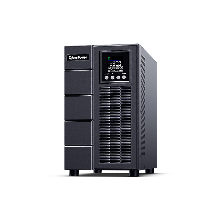 CyberPower OLS3000EA UPS, 3000VA/2700W, On-Line, LCD, USB/RS232, Black