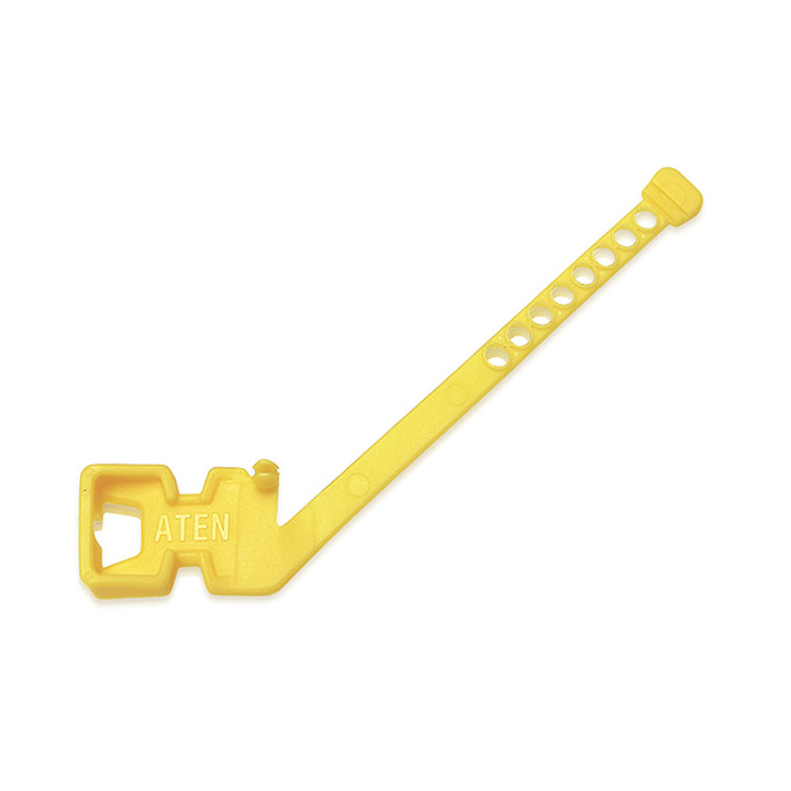 Blokada kabla HDMI ATEN 2X-EA12 LockPro - Żółta, 64,7x86,1x6,6mm, 18g
