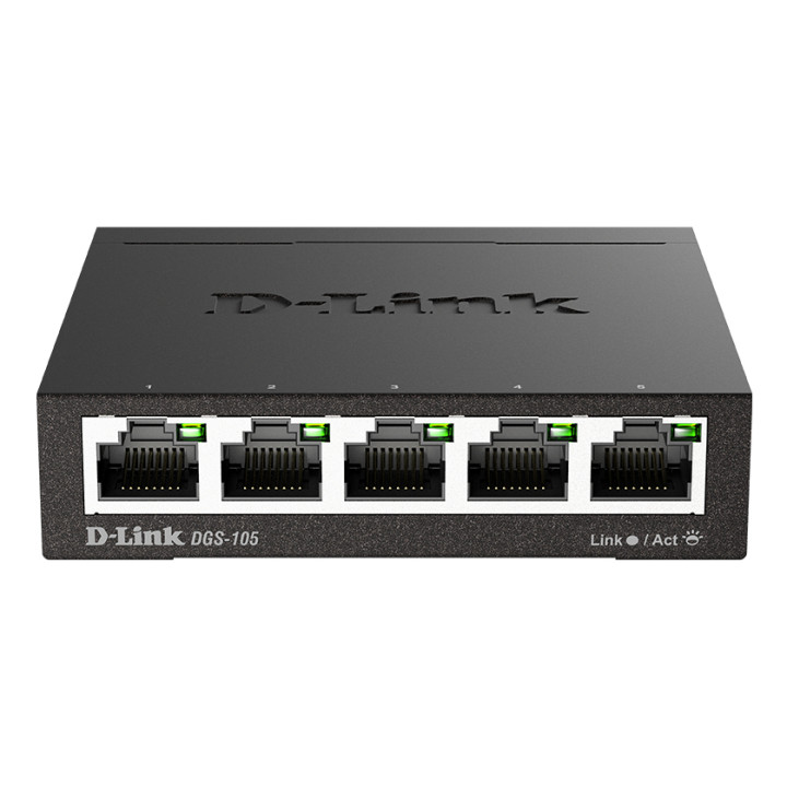 D-Link DGS-105/E Unmanaged Gigabit Ethernet Switch (5-Port)