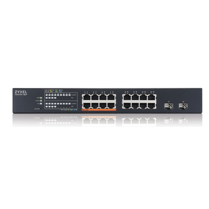 ZyXEL XMG1915-18EP PoE++ коммутатор 16x2.5GbE 2x10G SFP+ 180W