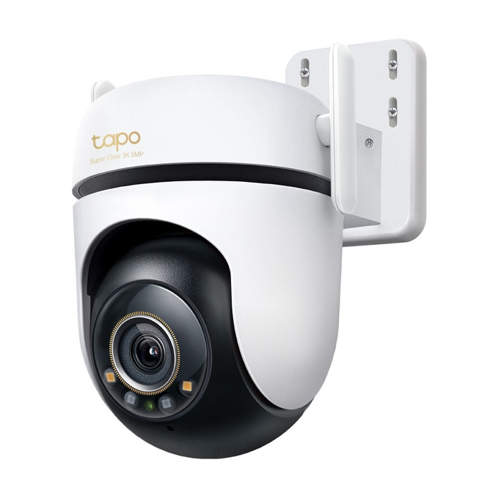 TP-Link Tapo C530WS Caméra de sécurité IP tourelle extérieure, 5MP 3K, Wi-Fi, vision nocturne couleur, IP66