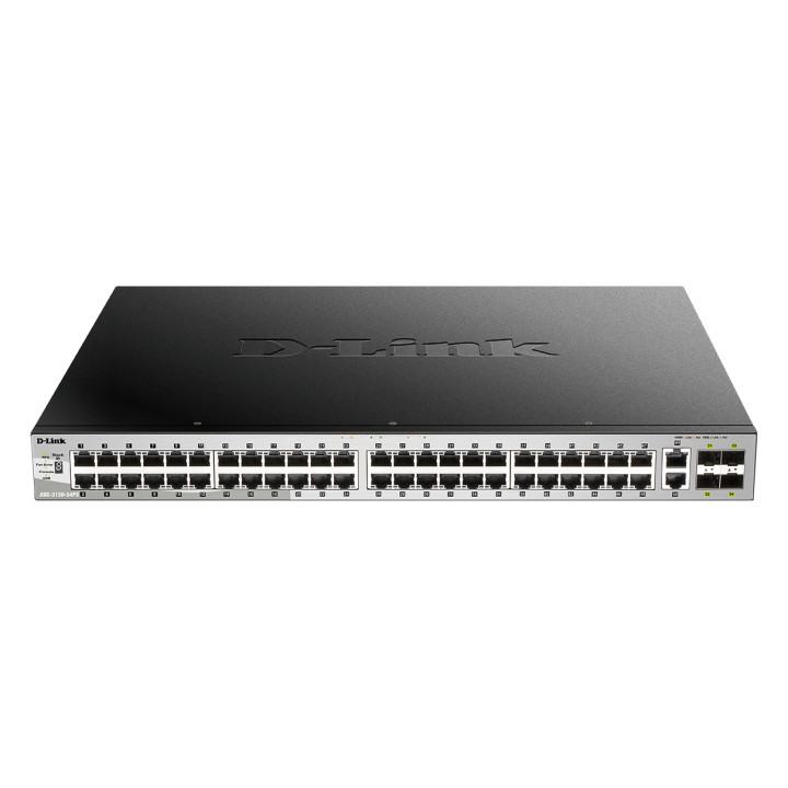 D-Link DGS-3130-54PS/E Managed L3 Gigabit Ethernet PoE Switch