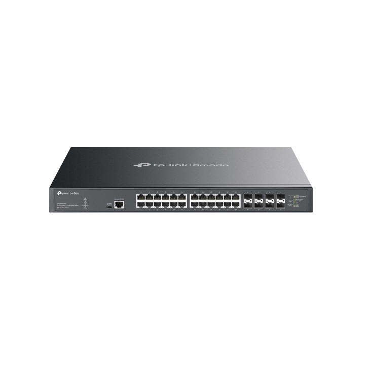 TP-LINK SX3832MPP Omada Switch administrable 32 ports 10GE L2+ 24 ports 10G RJ45 PoE++ 8 emplacements 10G SFP+