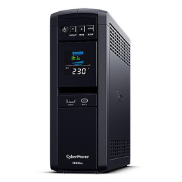 CyberPower CP1600EPFCLCD UPS Power Supply 1000W Black