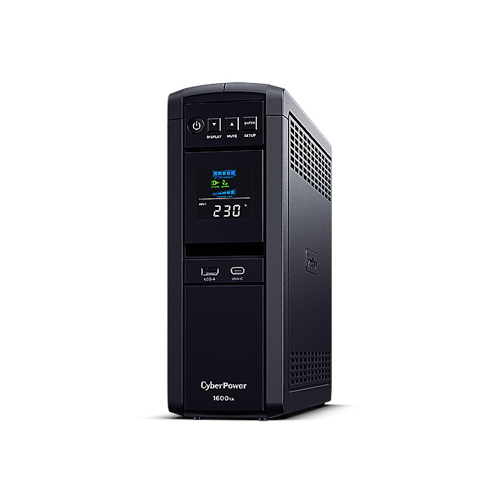 CyberPower CP1600EPFCLCD UPS Power Supply 1000W Black