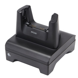 Zebra CRD1S0T-RFD49-UNIV-CHG-1R RFID Reader Charger, Black, Indoor