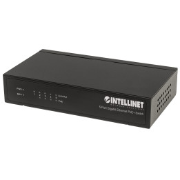 Intellinet 5-Port Gigabit Ethernet PoE+ Switch (561228)