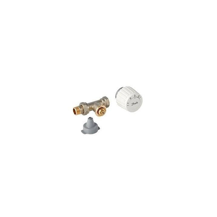 Danfoss RTL Set 003L1080 (FJVR 15 Straight Valve + FJVR 10-50°C White Head)