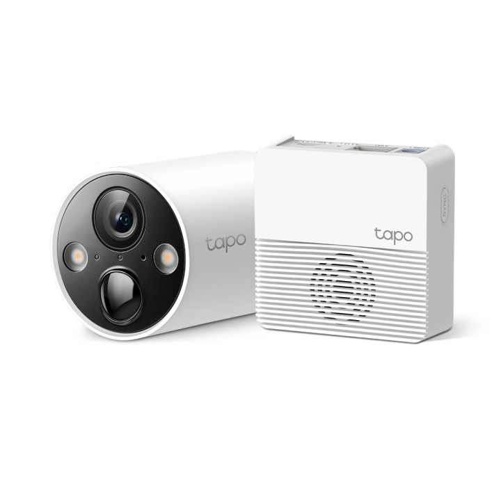 TP-LINK TAPO C420S1 Caméra Bullet extérieure 2K QHD Wi-Fi IP66 Vision nocturne Audio bidirectionnel