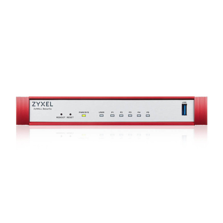 Firewall hardware ZyXEL USGFLEX50H-EU0102F con connettività Ethernet, 12V