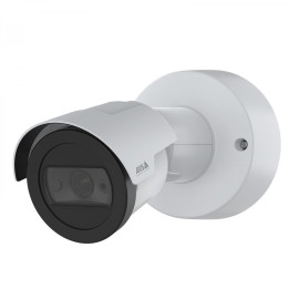 AXIS 02132-001 Bullet IP Security Camera, 1080p, Indoor/Outdoor, White
