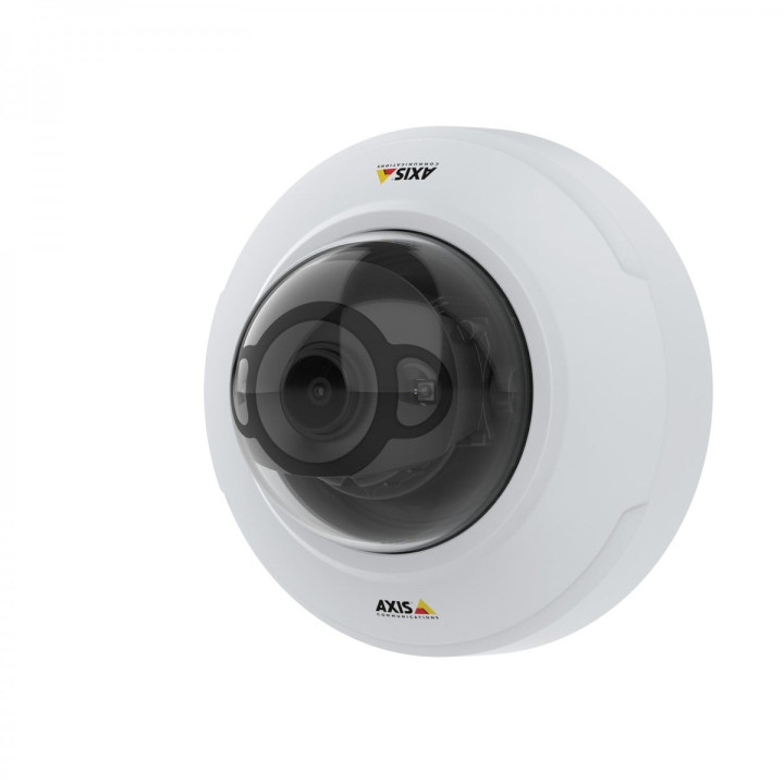 AXIS 02113-001 Dome IP Security Camera, Indoor, 2304x1728, White