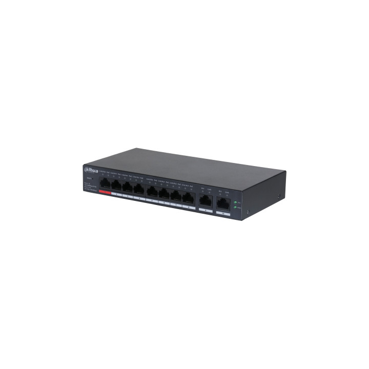 Dahua CS4010-8ET-110 10-Port Cloud Managed Desktop Switch with 8-Port PoE